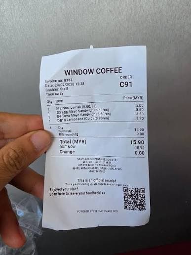 Receipt & Document Agent
